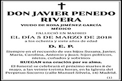 Javier Penedo Rivera